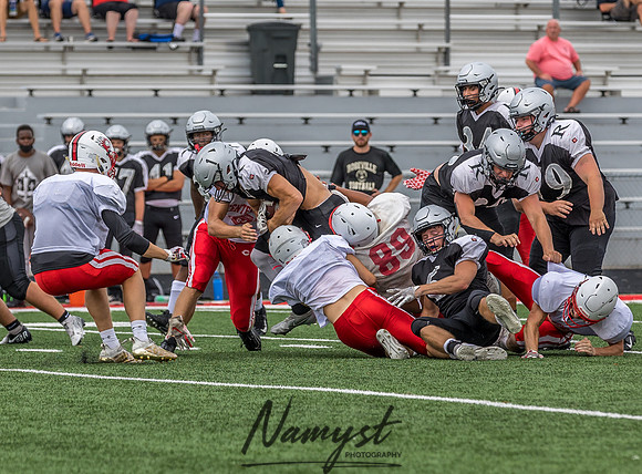 Centennial High School Football Scrimmage_1040