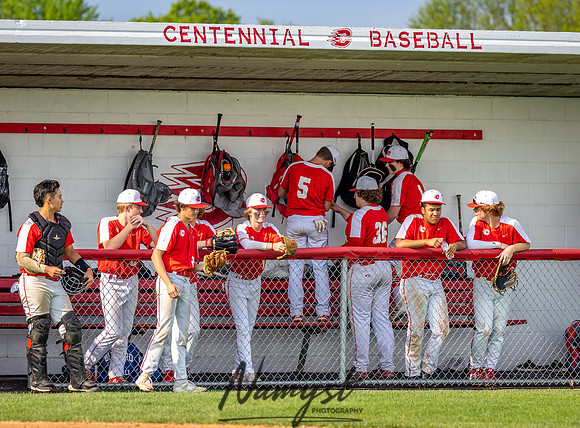 Centennial vs Elk River B-Squad Baseball 041