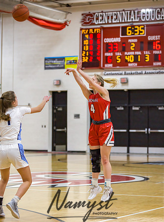 Centennial vs Blaine JV Basketball 048