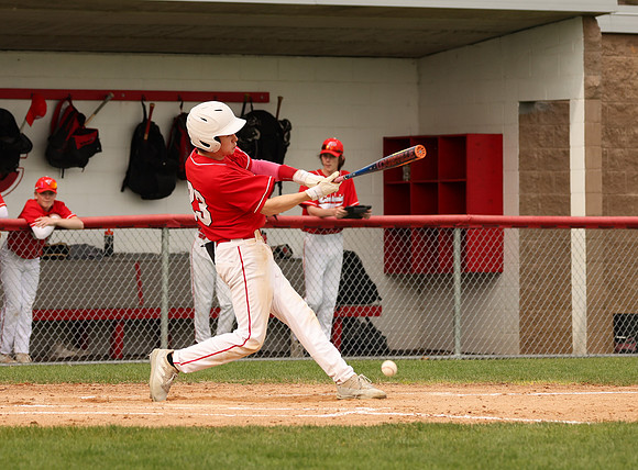 Centennial vs Spring Lake Park Baseball_566