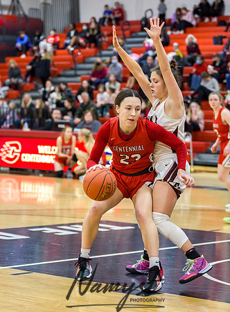 Centennial vs Anoka Girls Varsity Basketball 100