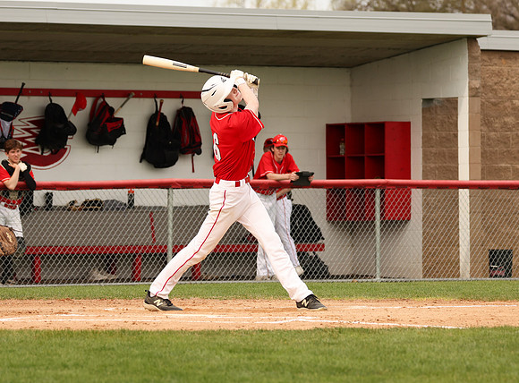 Centennial vs Spring Lake Park Baseball_495