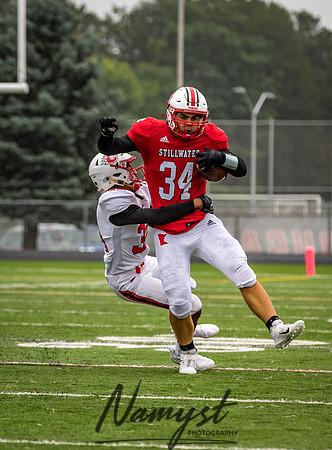 Centennial vs Stillwater Junior Varsity Football 123