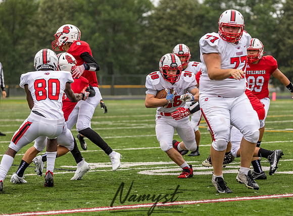 Centennial vs Stillwater Junior Varsity Football 124