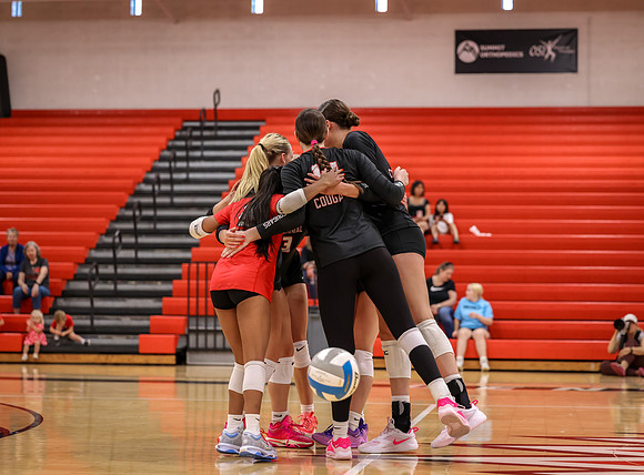 Centennial vs Mounds View Girls Varsity Volleyball 49