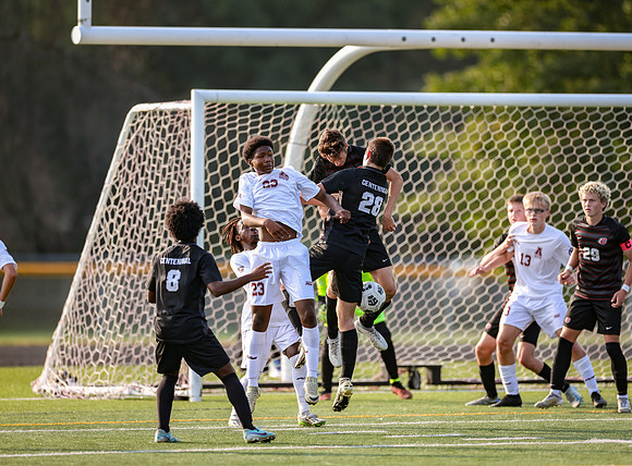 Centennial vs Anoka Varsity Soccer 85
