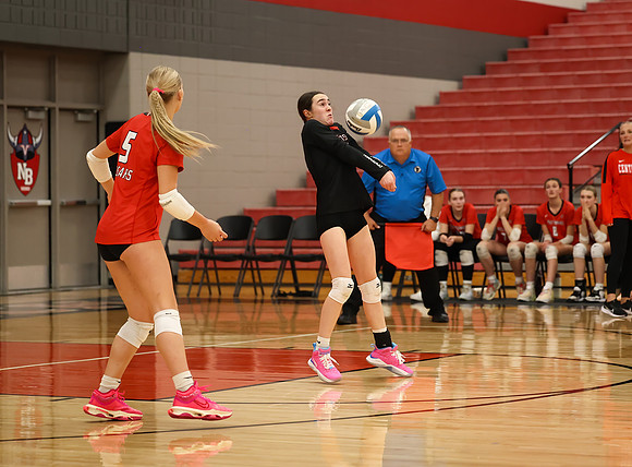 Centennial vs Anoka Girls Varsity Volleyball 391