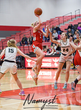 Centennial vs Andover Girls Varsity Basketball 059