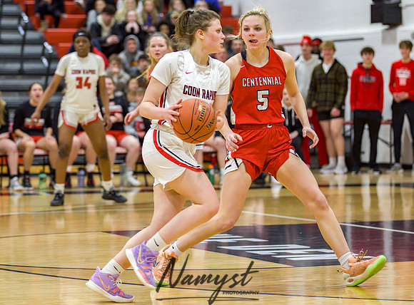 Centennial vs Coon Rapids Girls Varsity Basketball 091