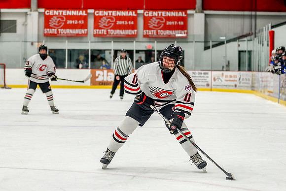 Centennial vs Roger JV Hockey 197