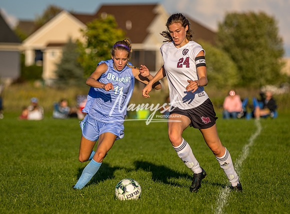 LILA Dragons vs. Eagle Ridge Academy Varsity Soccer Game 040