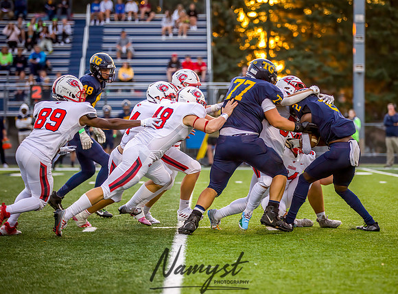 Centennial at Totino-Grace Varsity Football 72