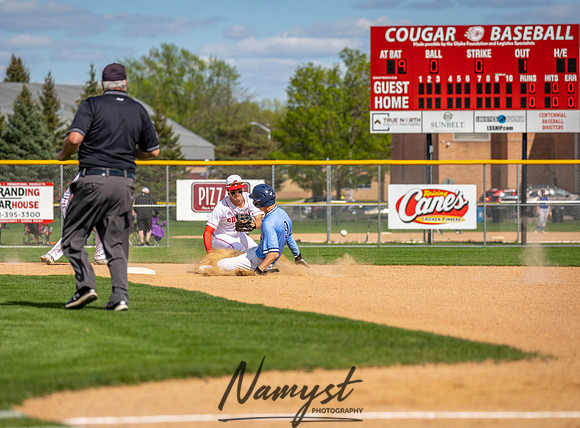 Centennial vs Blaine Varsity Baseball 031