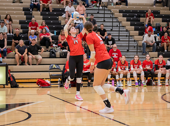 Centennial vs Andover Girls Varsity Volleyball 17