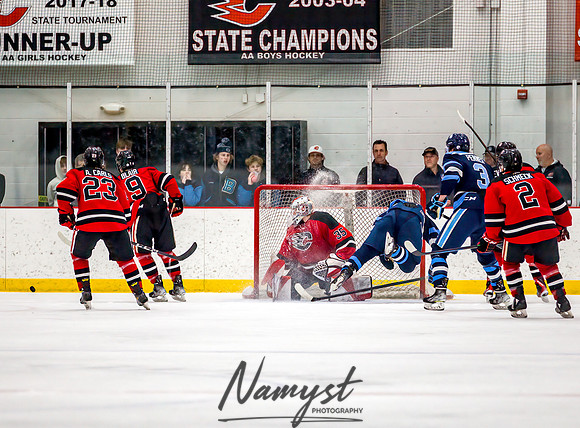 Centennial vs Blaine Varsity Hockey 404