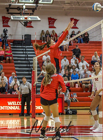 Centennial vs Maple Grove Varsity Volleyball 0074