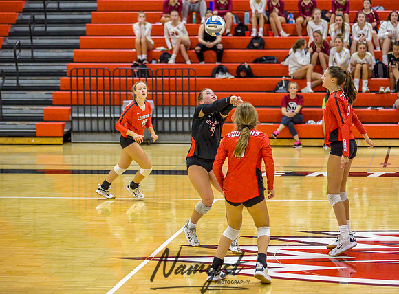 Centennial vs Maple Grove Varsity Volleyball 0105