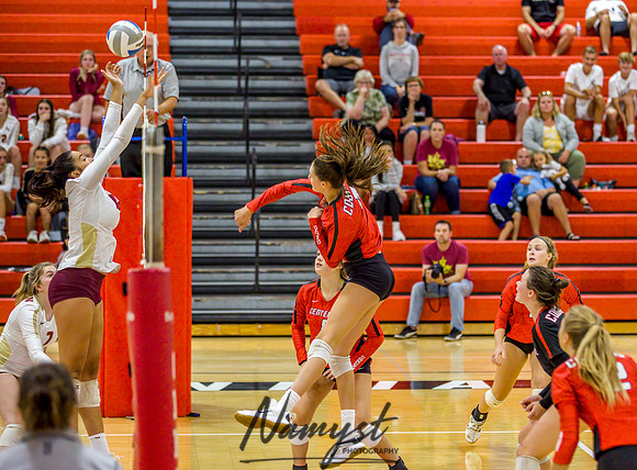 Centennial vs Maple Grove Varsity Volleyball 0119