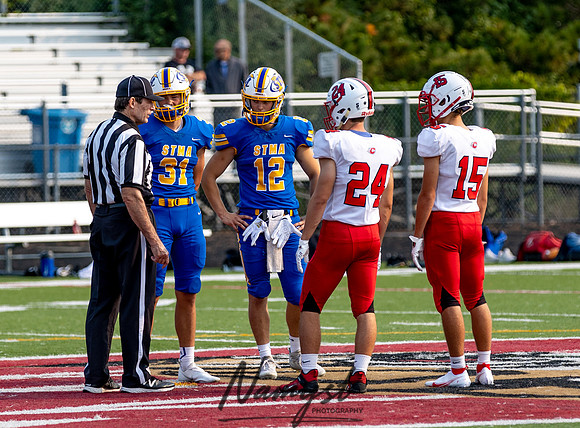 Centennial vs STMA JV Footballl 0012