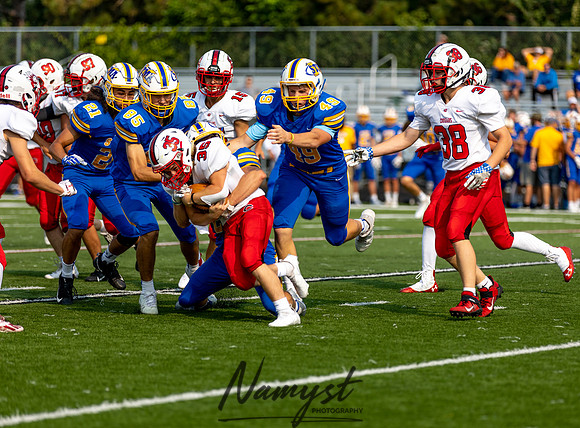 Centennial vs STMA JV Footballl 0046