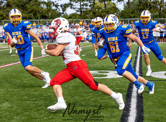 Centennial vs STMA JV Footballl 0096