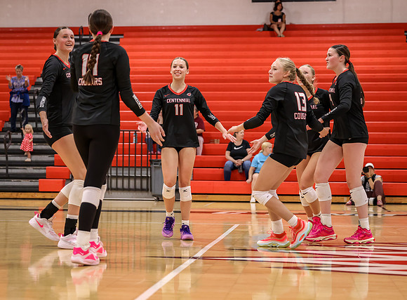 Centennial vs Mounds View Girls Varsity Volleyball 78