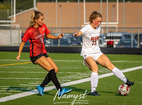 Centennial vs White Bear Lake Varsity Soccer 0124