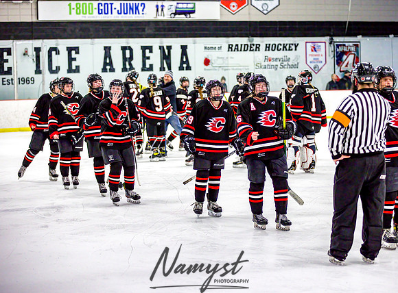 Centennial-Spring Lake Park vs Rogers Girls Varsity Hockey 492