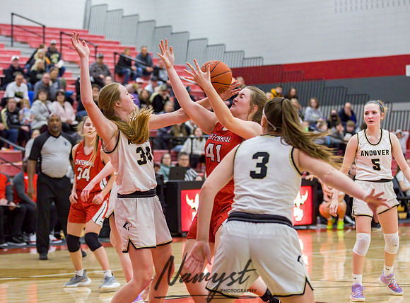 Centennial vs Andover Girls Varsity Basketball 122