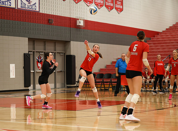 Centennial vs Anoka Girls Varsity Volleyball 348