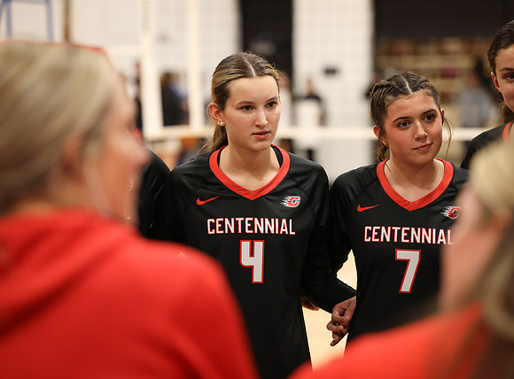 Centennial vs Blaine Girls Varsity Volleyball 358