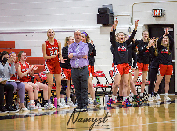 Centennial vs Coon Rapids Girls Varsity Basketball 036