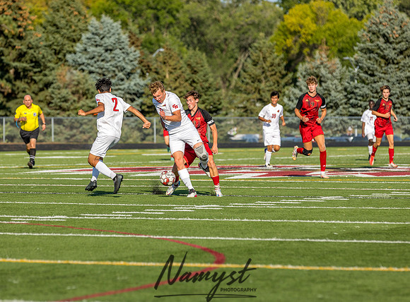 Centennial vs Coon Rapids Boys Varsity Soccer 0032