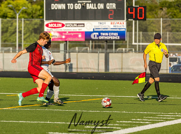 Centennial vs Coon Rapids Boys Varsity Soccer 0069