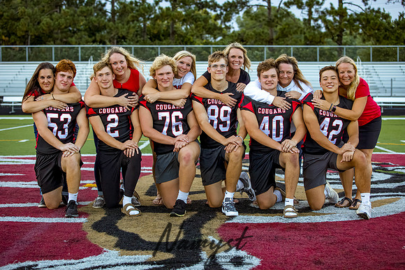 Centennial Varsity Football Senior Jersey Day 0010