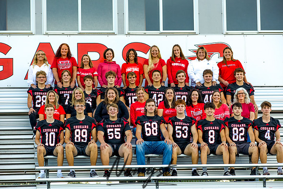 Centennial Varsity Football Senior Jersey Day 0004