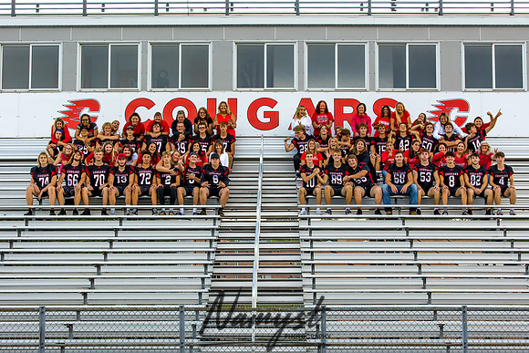 Centennial Varsity Football Senior Jersey Day 0005