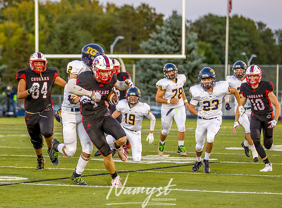 Centennial vs Totino-Grace Varsity Football 0112