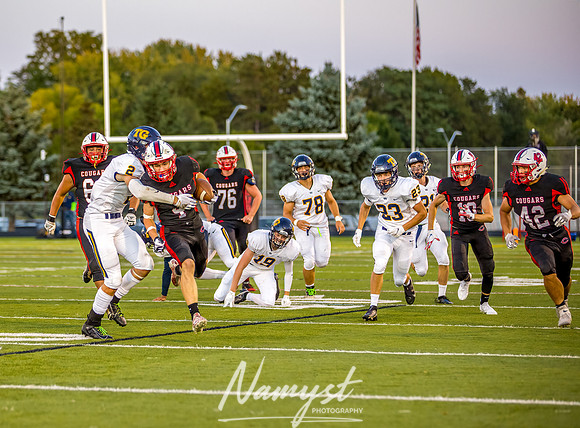 Centennial vs Totino-Grace Varsity Football 0111