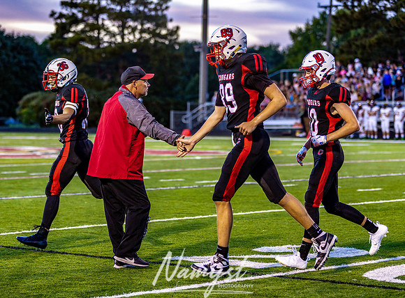 Centennial vs Totino-Grace Varsity Football 0131