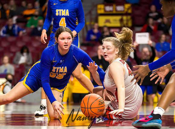 Centennial vs STMA Girls Basketball - State Tournament 037