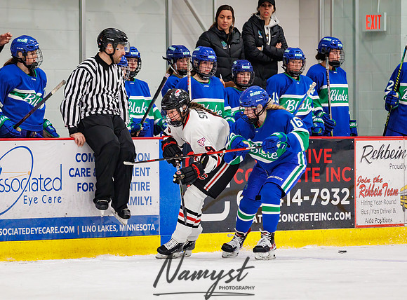 Centennial vs Blake Varsity Hockey 208