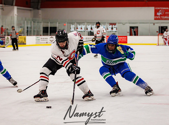 Centennial vs Blake Varsity Hockey 219