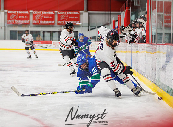 Centennial vs Blake Varsity Hockey 88