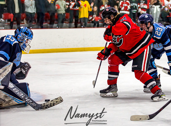 Centennial vs Blaine Varsity Hockey 440