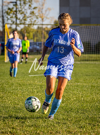 2021 09 22 LILA Dragons vs Lincoln Varsity Soccer Game 0009