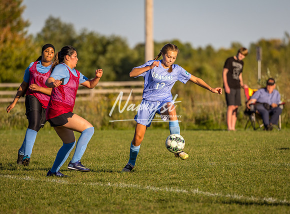 2021 09 22 LILA Dragons vs Lincoln Varsity Soccer Game 0028