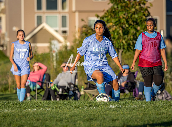 2021 09 22 LILA Dragons vs Lincoln Varsity Soccer Game 0048