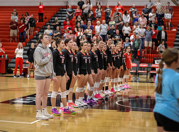 Centennial vs Coon Rapids Girls Varsity Volleyball 4