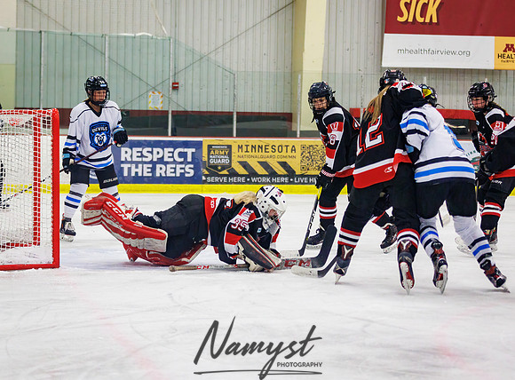 Minnesota Ice Cougars vs Jr. Queens 66